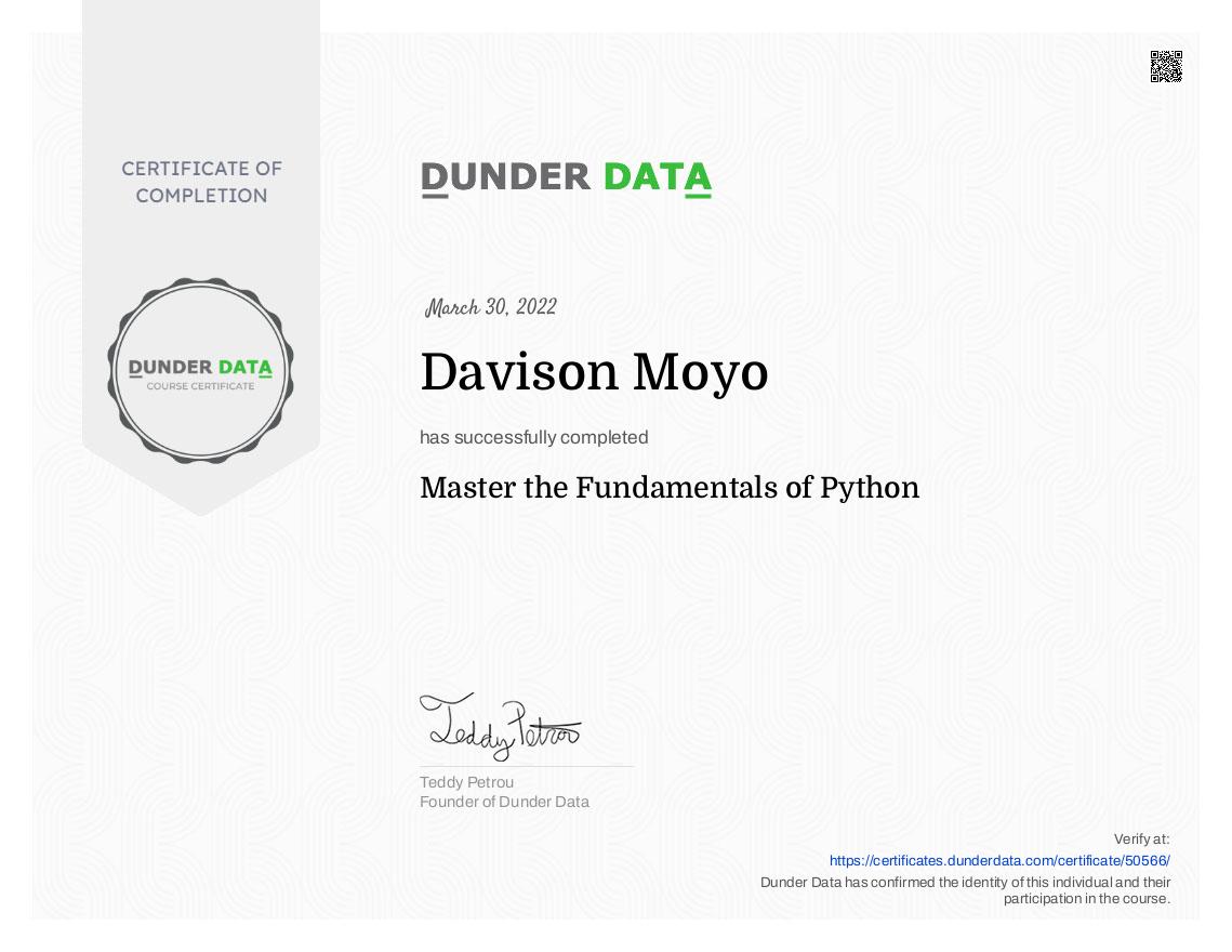 Master the Fundamentals of Python