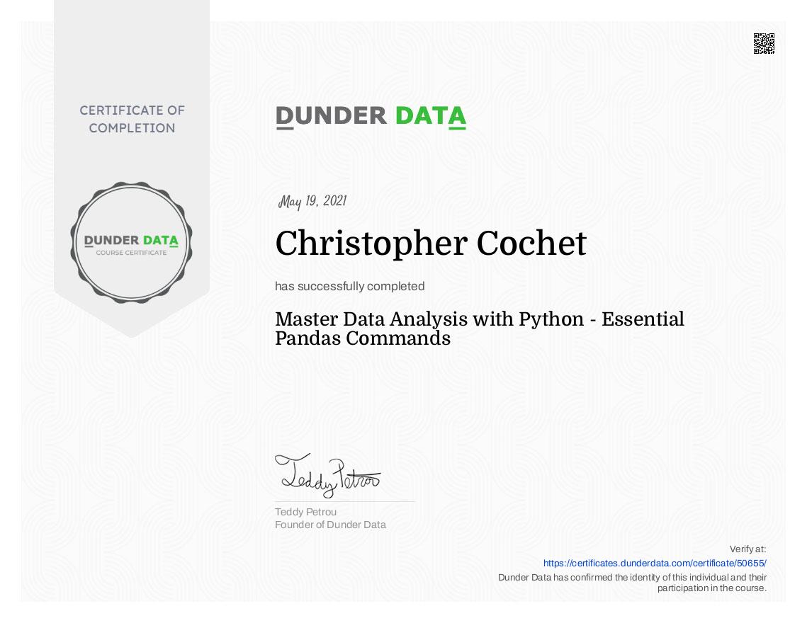 Master Data Analysis with Python - Essential Pandas Commands